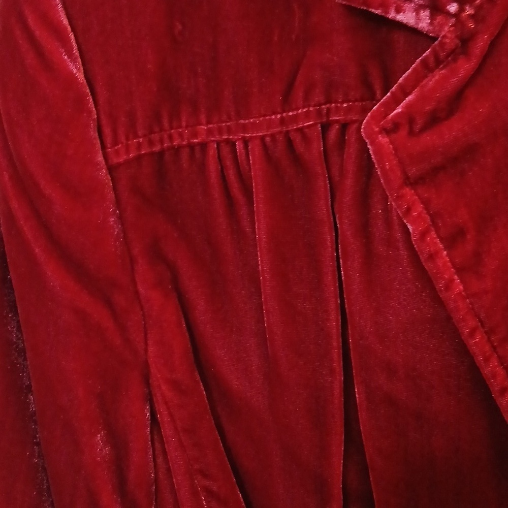 APT 9 Woman's Velvet Fitted Blazer Jacket Sz 12 - Picture 14 of 15